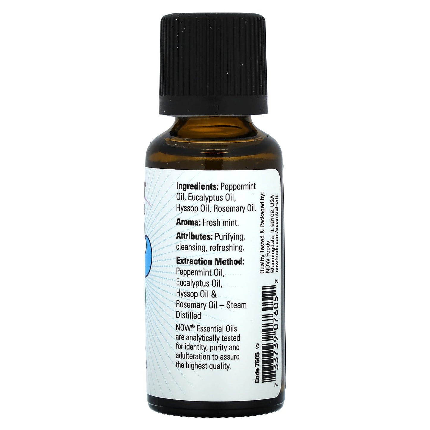 NOW Foods, Essential Oils, Clear the Air, 1 fl oz (30 ml) - Image 2