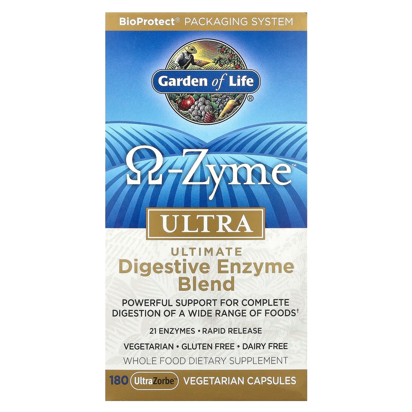 Complete Digestive Support with Garden of Life O-Zyme Ultra - Image 1