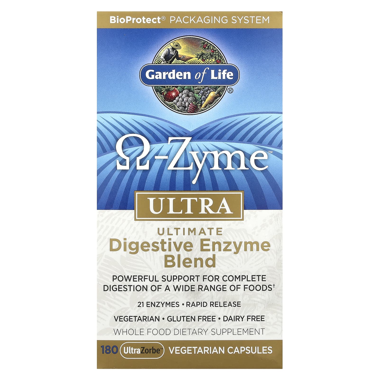 Complete Digestive Support with Garden of Life O-Zyme Ultra - Image 1