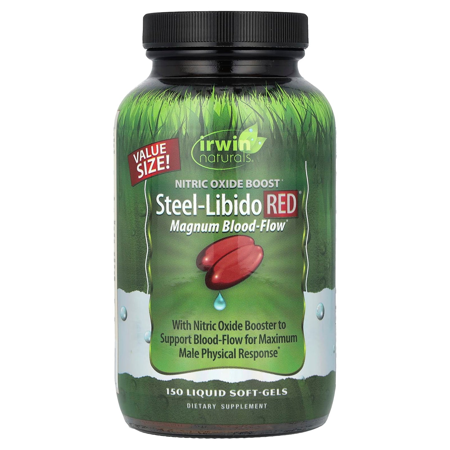 Boost Libido and Blood Flow with Irwin Naturals Steel-Libido RED - Image 1