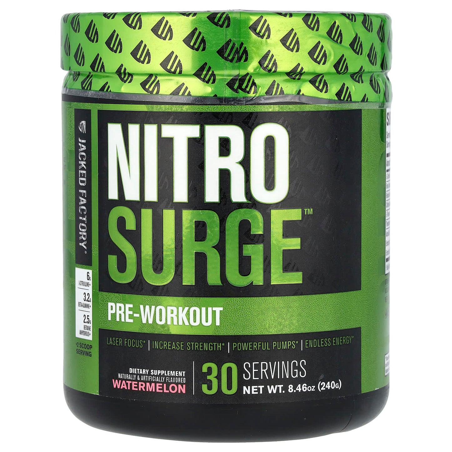 Nitro Surge Pre Workout by Jacked Factory - Boost Energy & Strength - Image 1