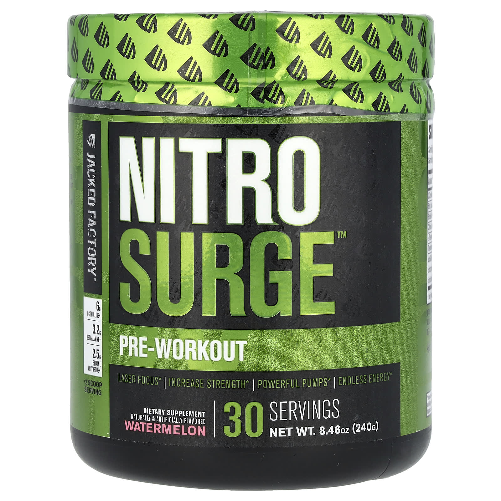 Nitro Surge Pre Workout by Jacked Factory - Boost Energy & Strength - Image 1