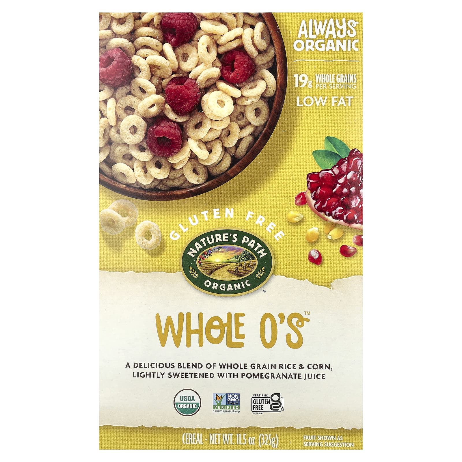 Nature's Path, Whole O's™ Cereal, 11.5 oz (325 g) - Image 1