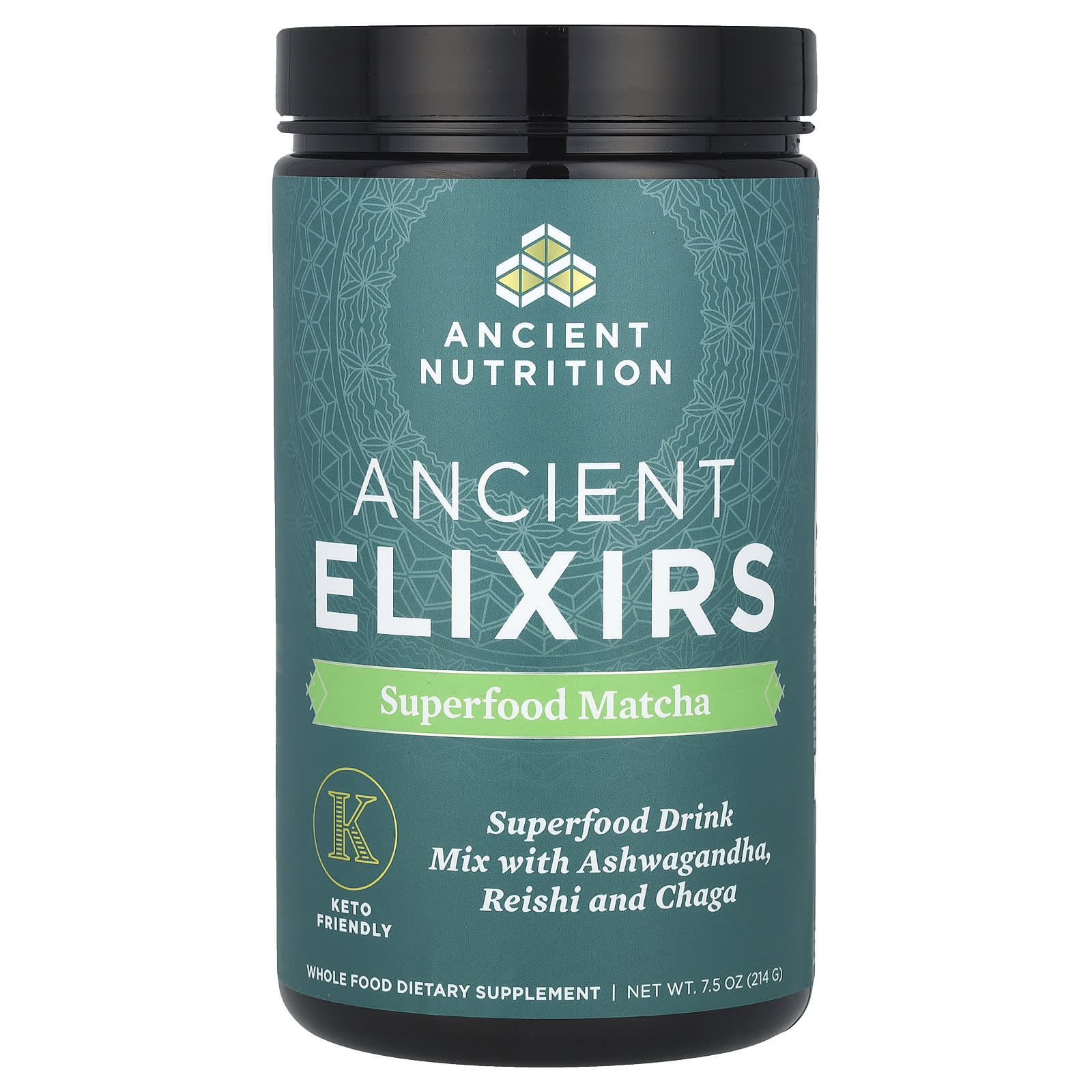 Ancient Nutrition Superfood Matcha Powder - Keto Friendly Energy & Adaptogens - Image 1