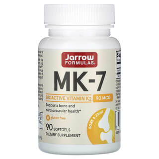 Jarrow Formulas MK-7 Vitamin K2 Supplement for Bone Health