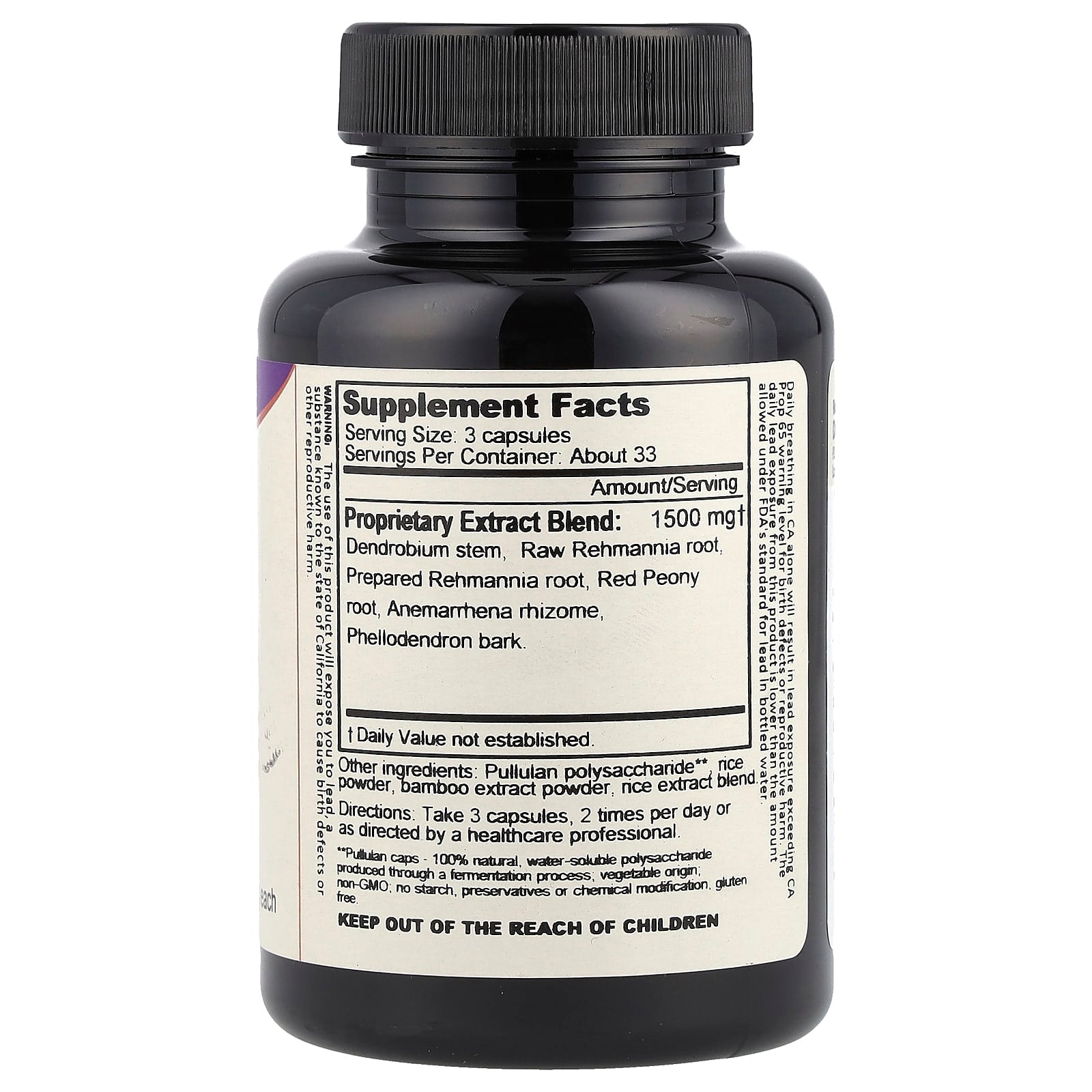 Dragon Herbs Primal Yin Replenisher 100 Capsules for Energy - Image 2