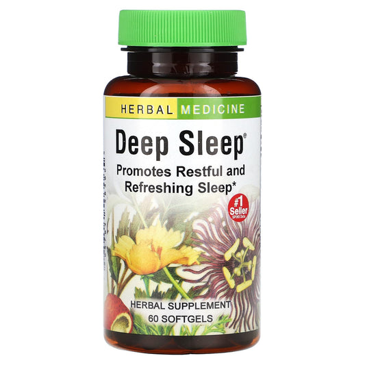 Improve Sleep with Herbs Etc. Deep Sleep Softgels - 60 Count - Image 1
