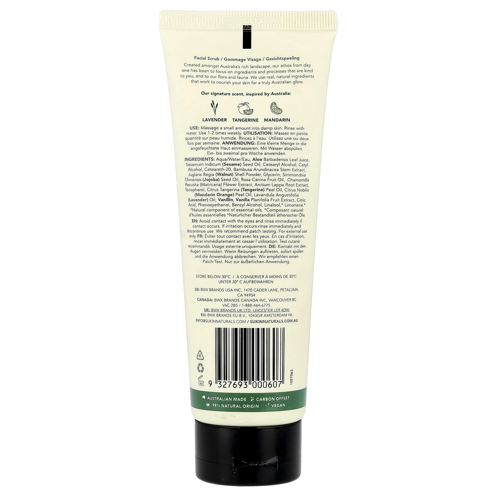 Sukin, Revitalising Facial Scrub, All Skin Types , 4.23 fl oz (125 ml) - Image 2