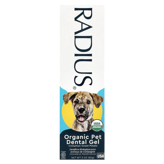 RADIUS, Organic Pet Dental Gel, Cinnamon Sweet Potato, 3 oz (85 g) - Image 1