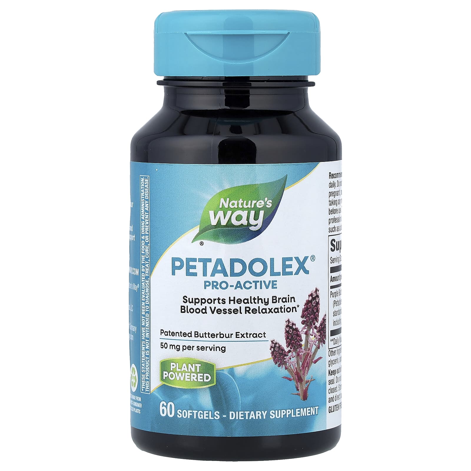Nature's Way, PETADOLEX, Pro-Active, 50 mg , 60 Softgels - Image 1