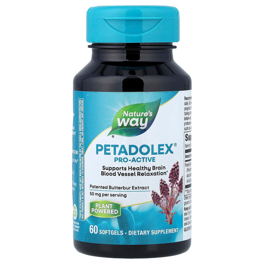 Nature's Way, PETADOLEX, Pro-Active, 50 mg , 60 Softgels - Image 1