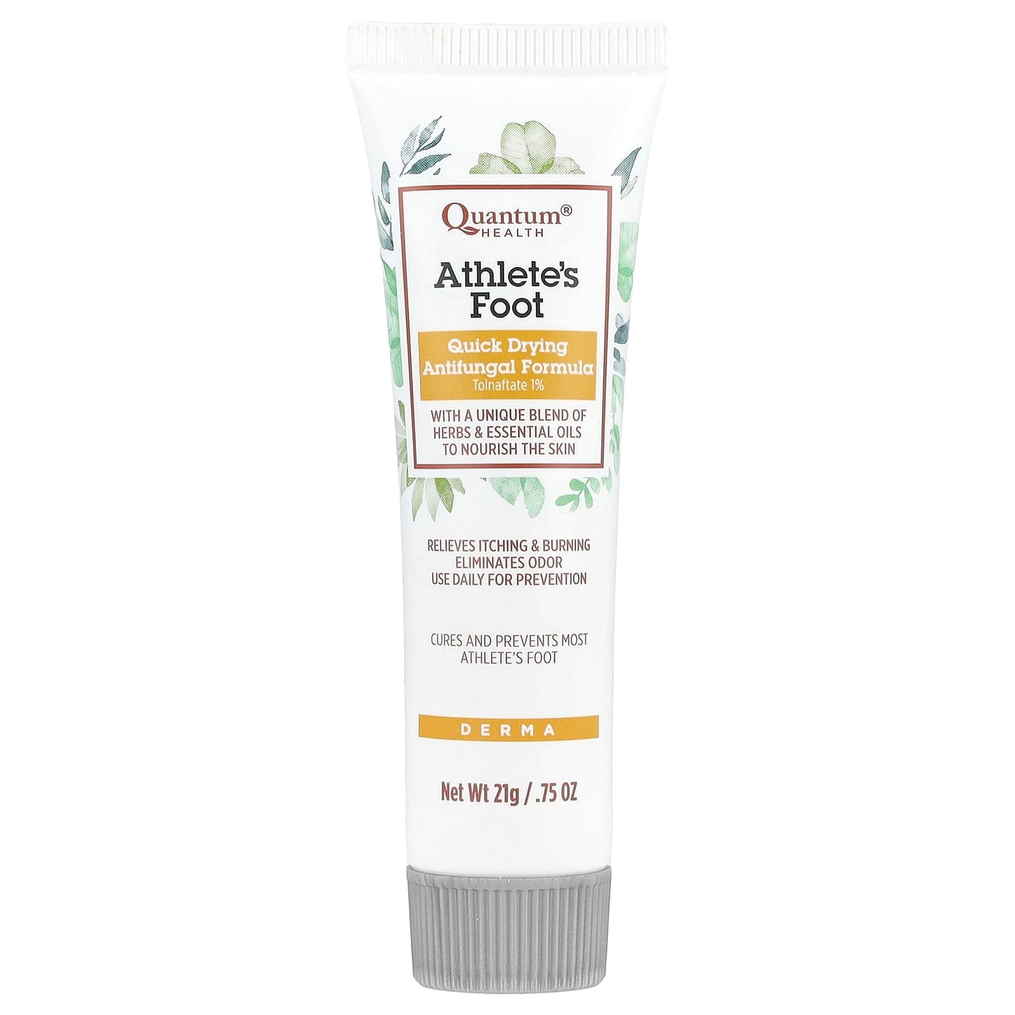 Quantum Health, Athlete's Foot, Quick Drying Antifungal Formula, 0.75 oz (21 g) - Image 1