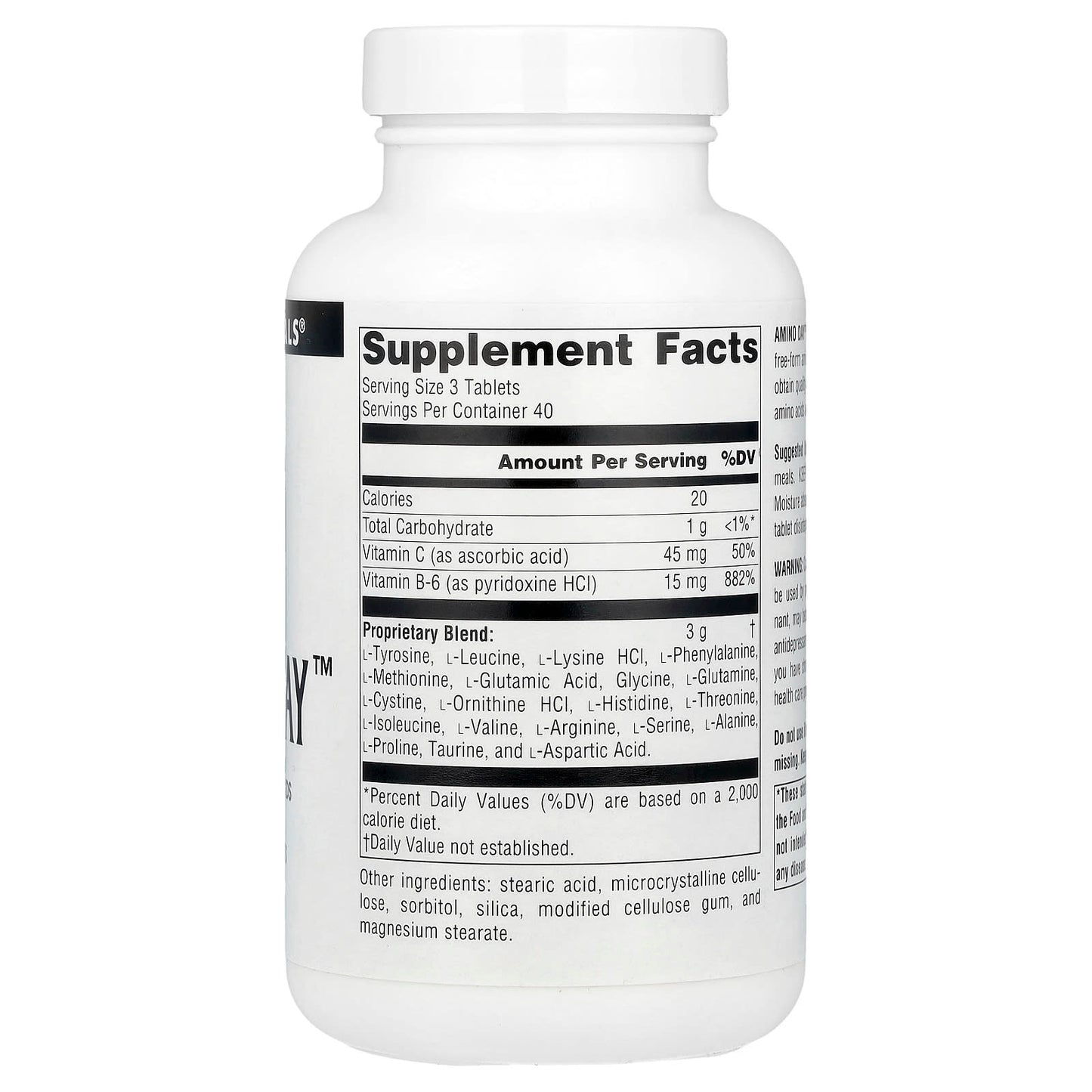 Source Naturals, Amino Day™, 120 Tablets - Image 2