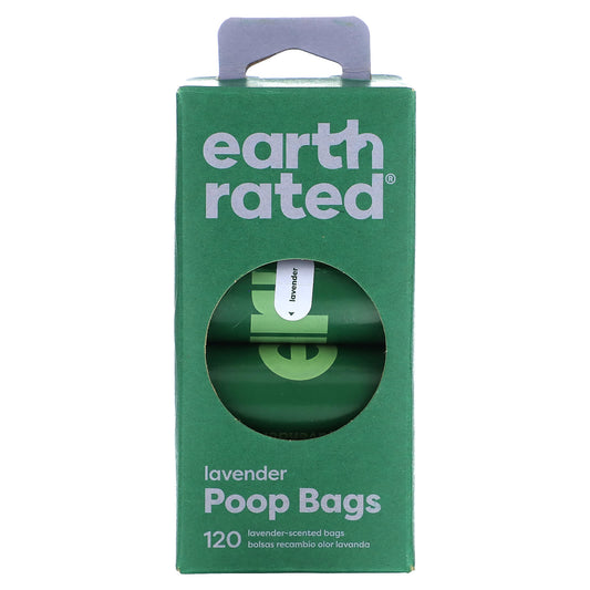 Lavender Dog Poop Bags by Earth Rated - 120 Count - Image 1