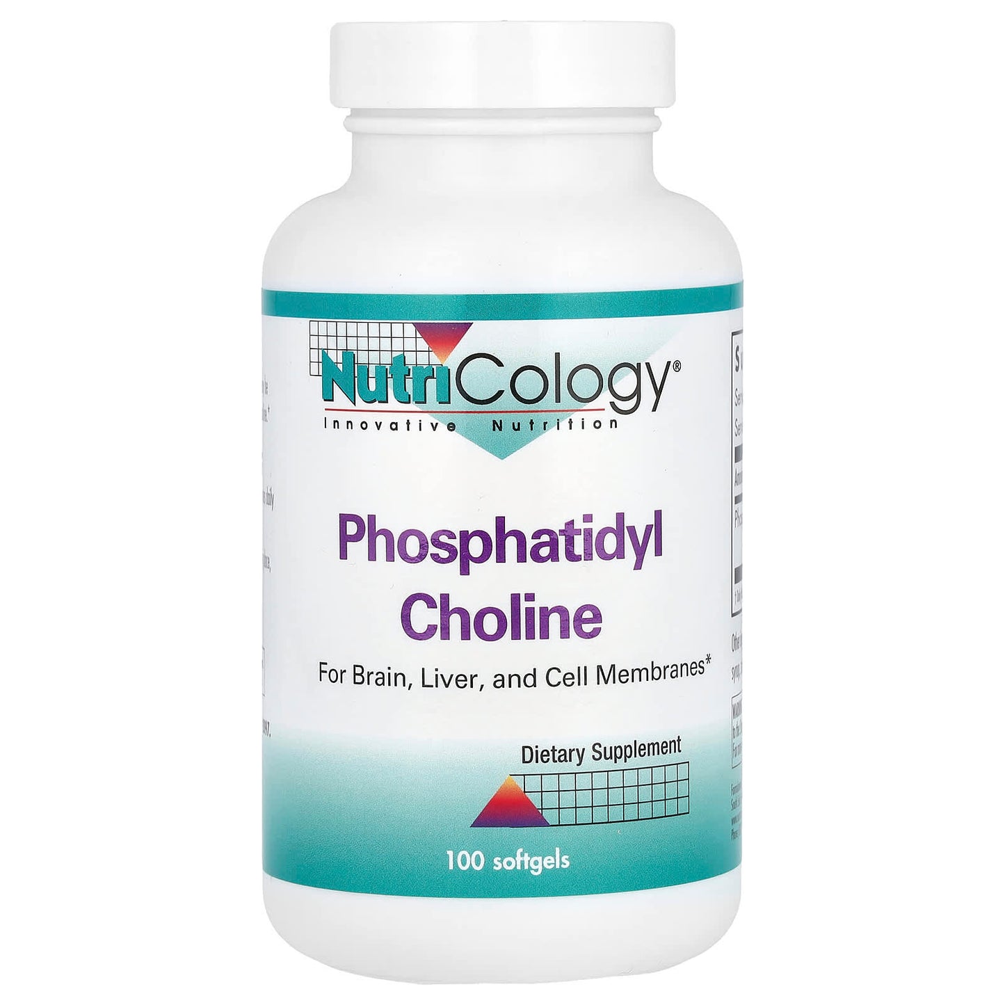 Nutricology, Phosphatidyl Choline, 100 Softgels (0.385 g per Softgel) - Image 1