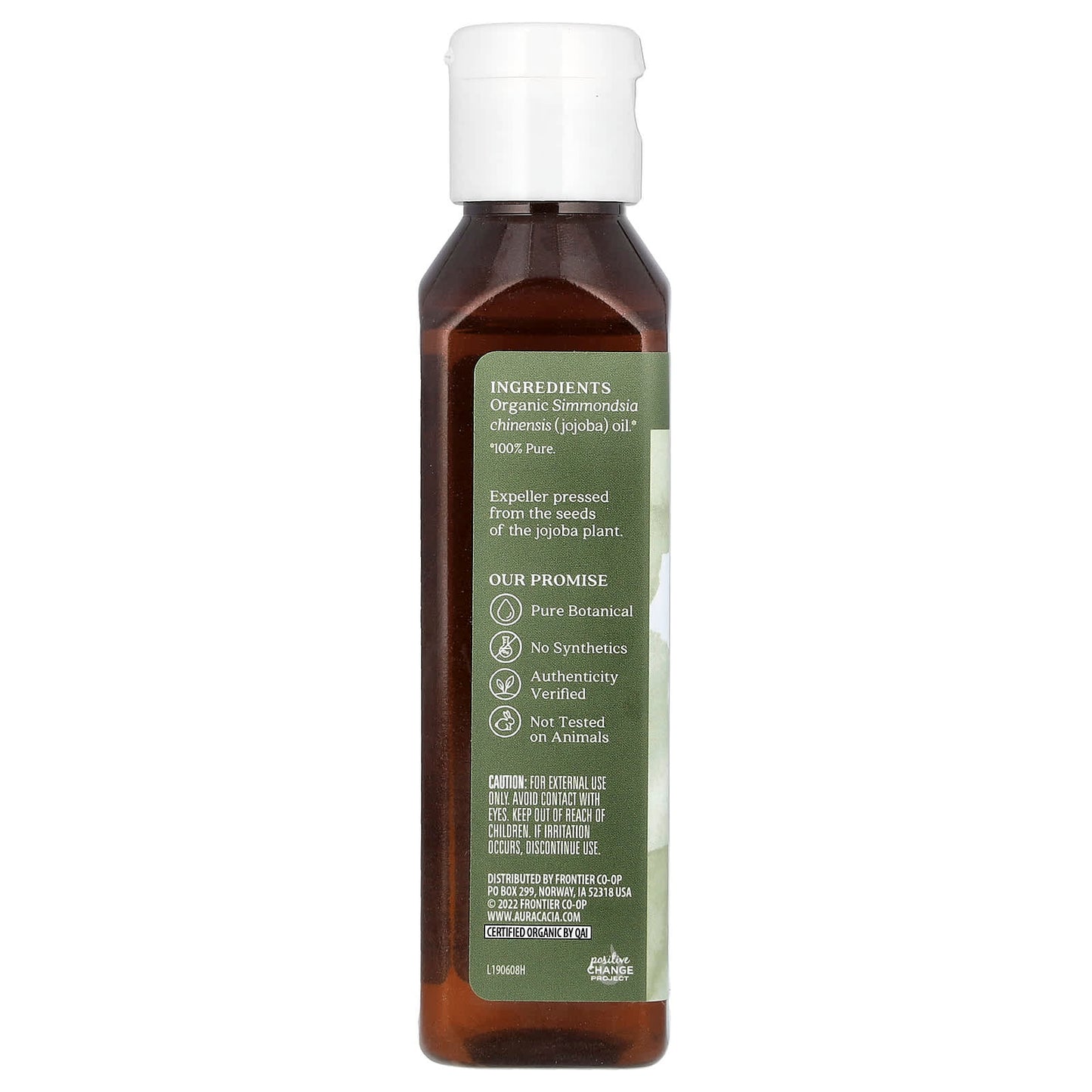 Organic Jojoba Oil, Multi-Use Moisturizer for Skin & Hair, Aura Cacia, 4 fl oz - Image 2