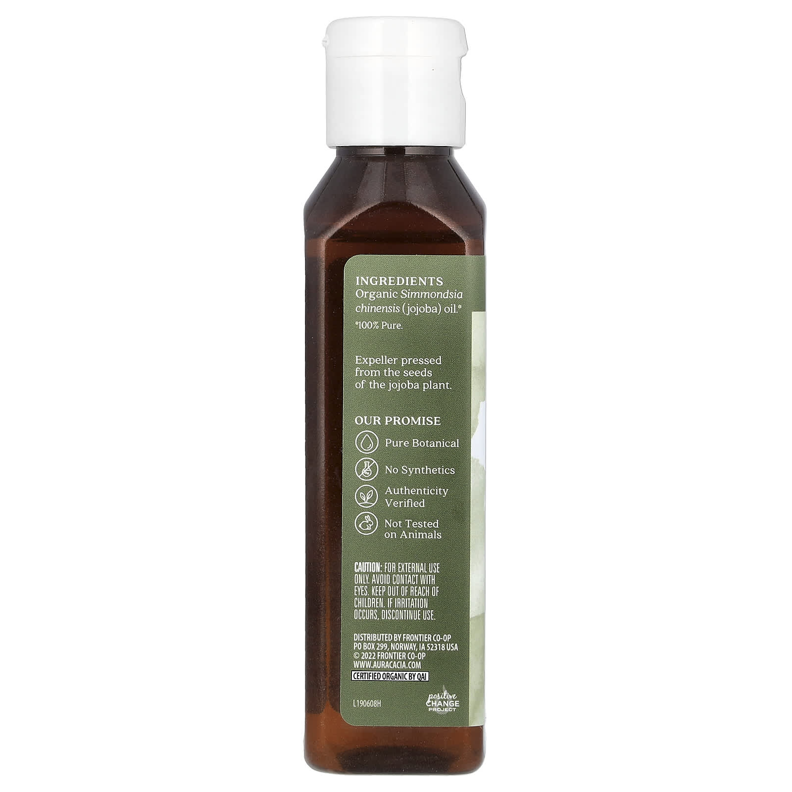 Organic Jojoba Oil, Multi-Use Moisturizer for Skin & Hair, Aura Cacia, 4 fl oz - Image 2