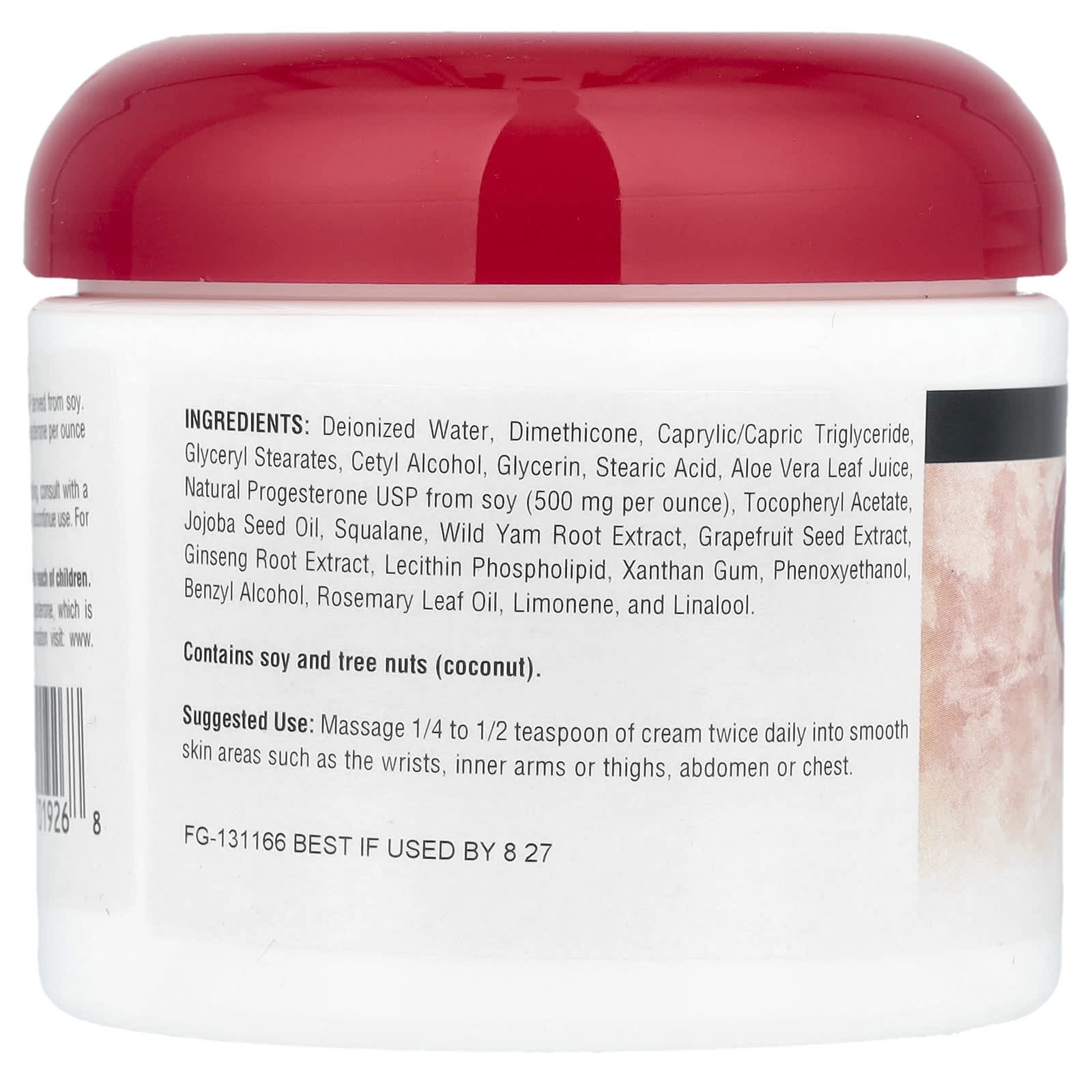 Source Naturals, Progesterone Cream, 4 oz (113.4 g) - Image 2