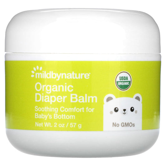 Organic Diaper Balm for Sensitive Baby Skin - Natural Soothing Relief - Image 1