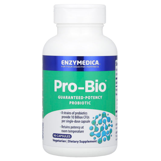 Pro-Bio Digestive Support Probiotic Capsules by Enzymedica - 90 Count - Image 1