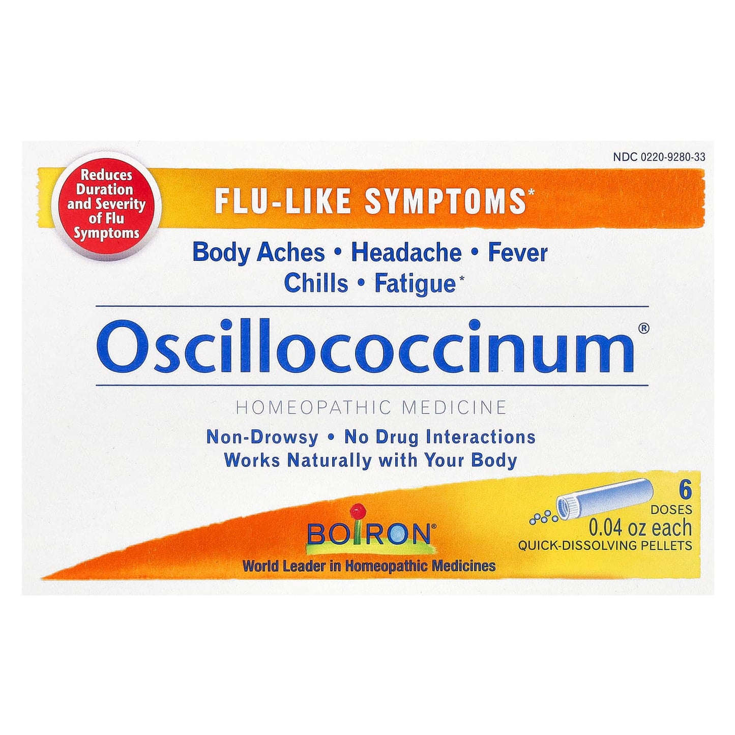 Boiron Oscillococcinum - Natural Relief from Flu Symptoms - Image 1