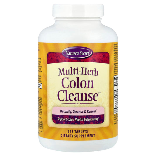 Nature's Secret, Multi-Herb Colon Cleanse™, 275 Tablets - Image 1