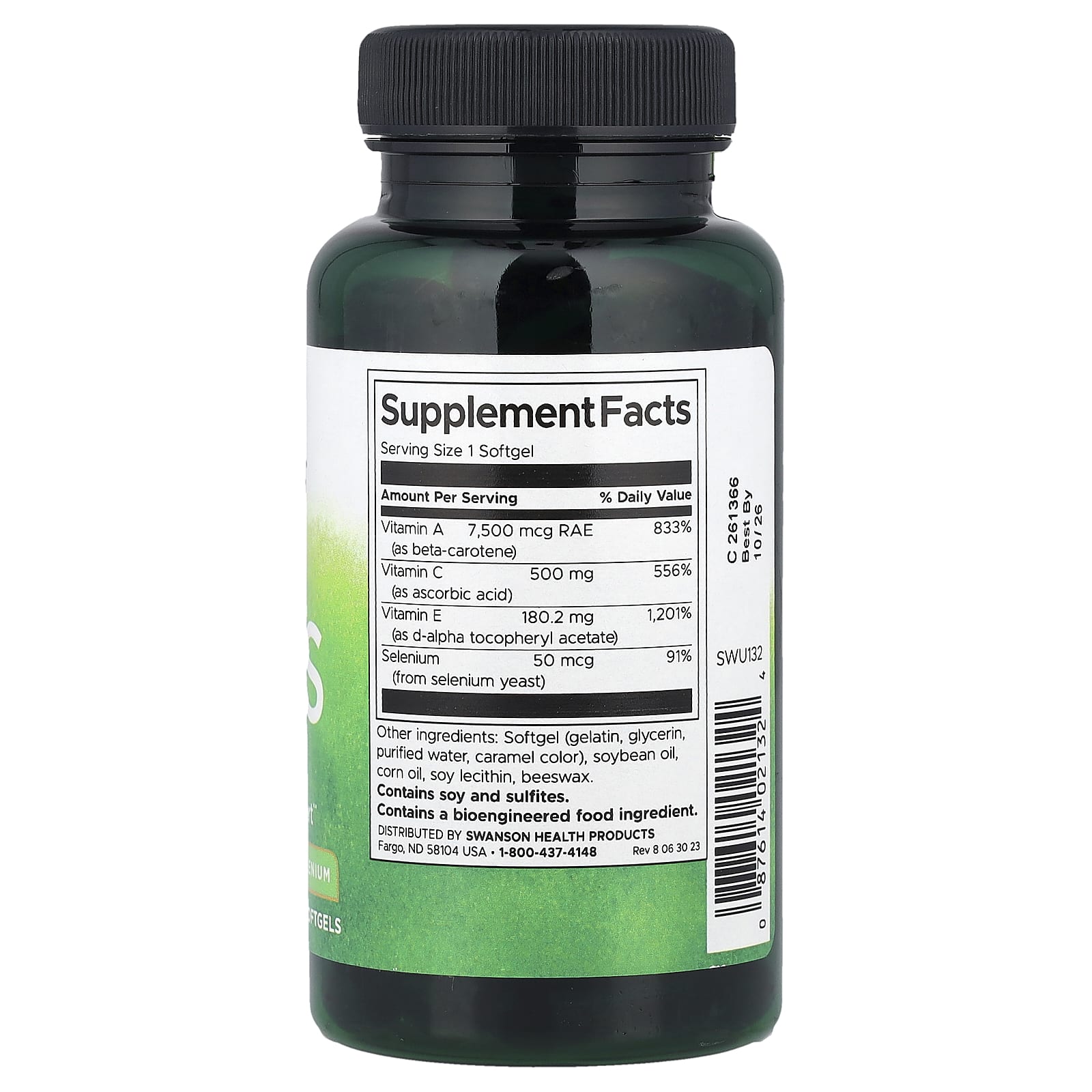 Swanson, ACES, 60 Softgels - Image 2