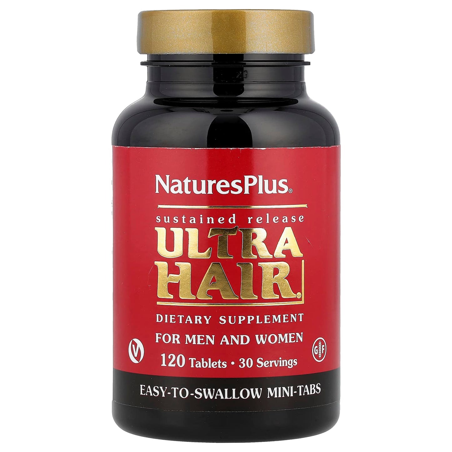 NaturesPlus, Ultra Hair®, For Men & Women, 120 Tablets - Image 1