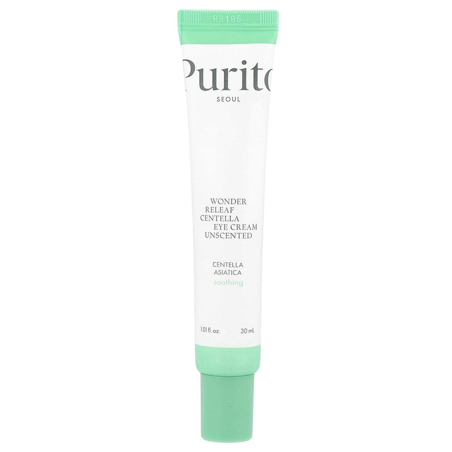 Purito, Wonder Releaf Centella Eye Cream, Unscented, 1.01 fl oz (30 ml) - Image 1