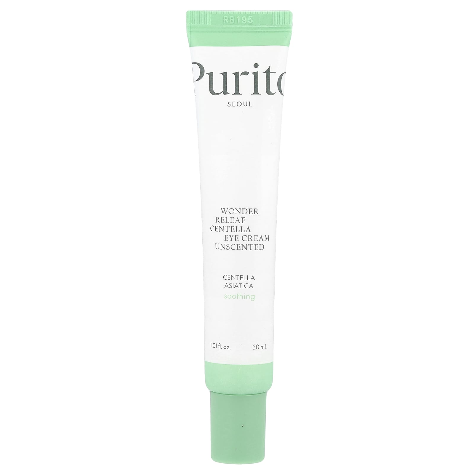 Purito, Wonder Releaf Centella Eye Cream, Unscented, 1.01 fl oz (30 ml) - Image 1