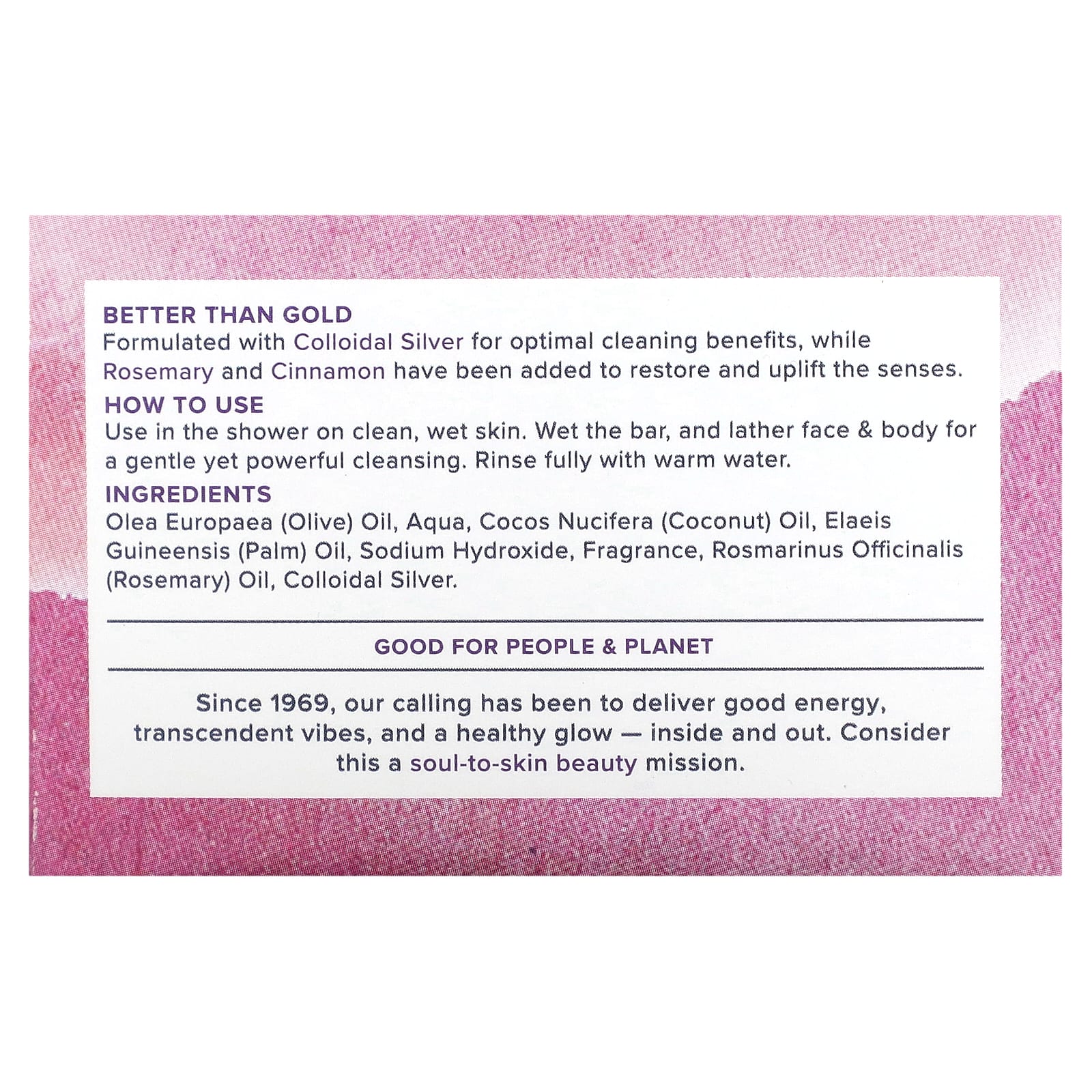 Colloidal Silver Clarifying Soap | Nourishes & Cleanses Skin - Image 2