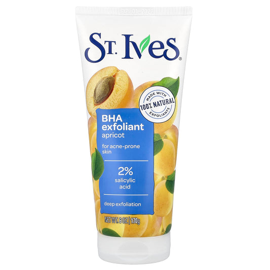 St. Ives, BHA Exfoliant, For Acne-Prone Skin, Apricot , 6 oz (170 g) - Image 1