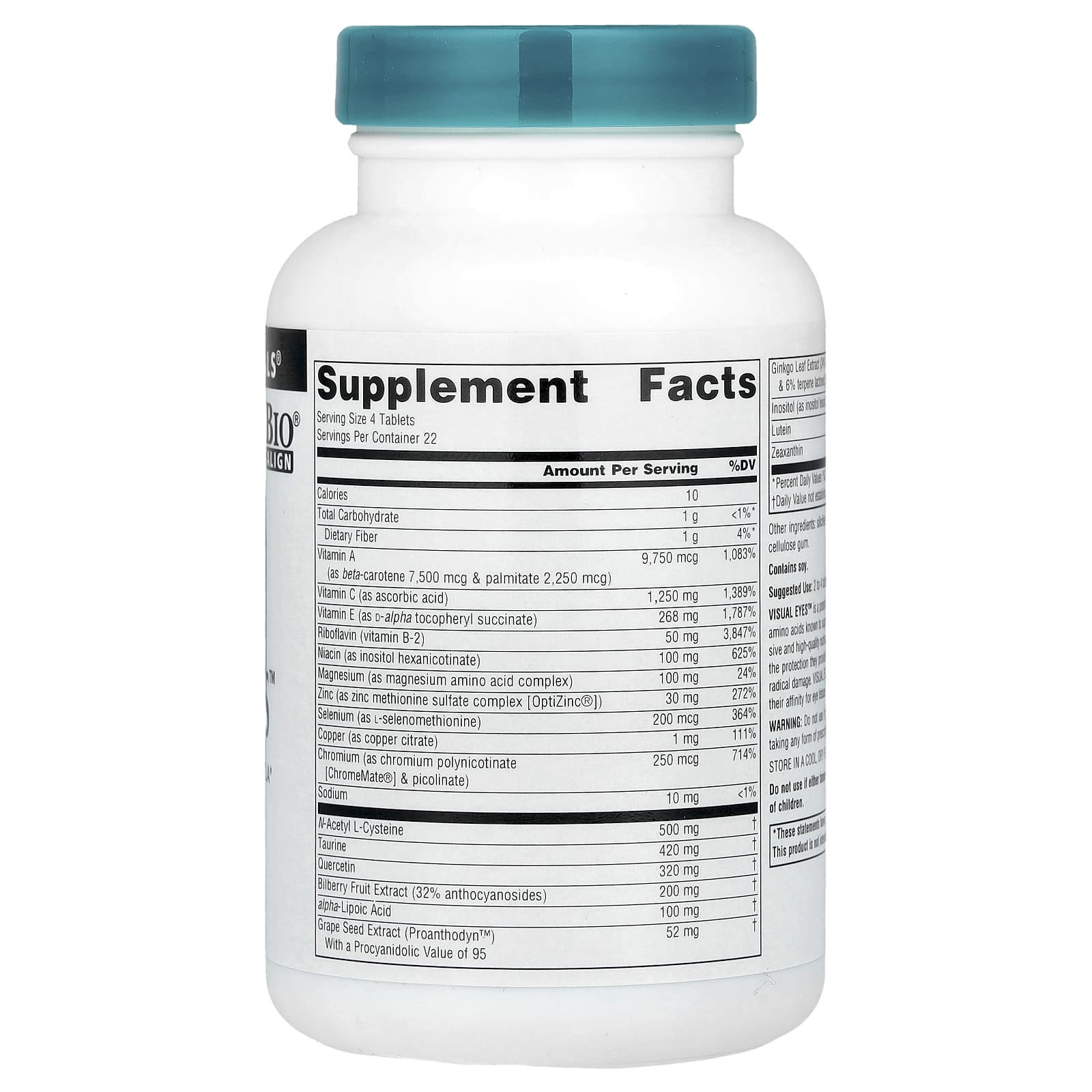 Source Naturals, Visual Eyes®, 90 Tablets - Image 2