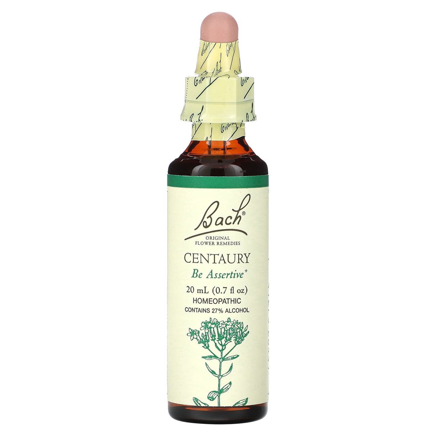 Centaury Bach Flower Remedy for Assertiveness & Confidence - Image 1