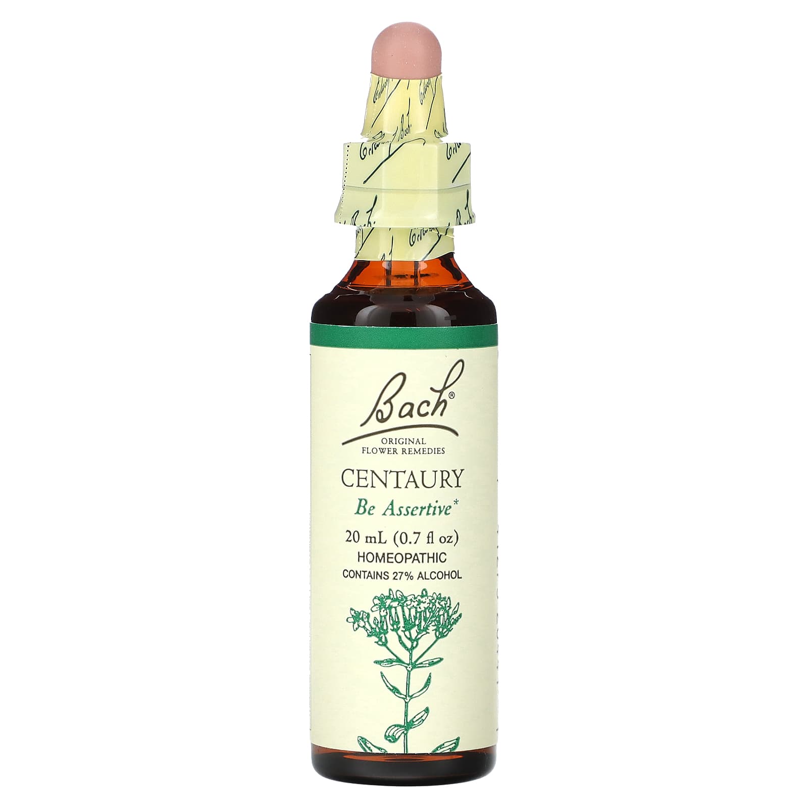 Centaury Bach Flower Remedy for Assertiveness & Confidence - Image 1