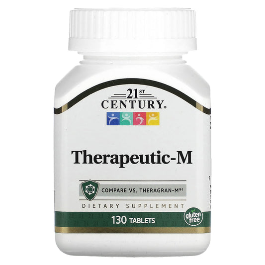 21st Century Therapeutic-M Multivitamin Tablets for Men & Women, 130 Count - Image 1