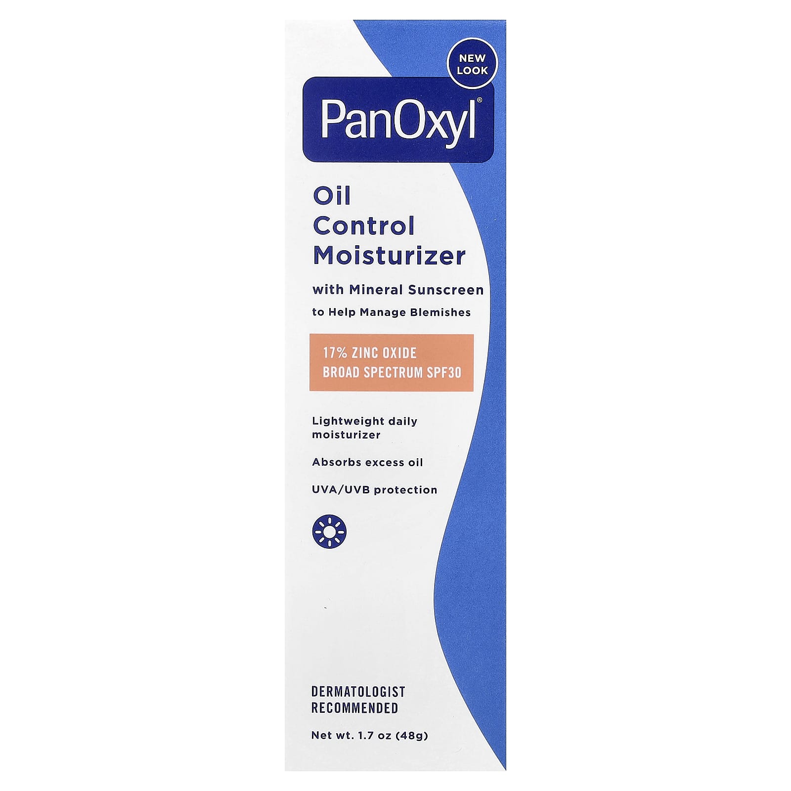 PanOxyl, Oil Control Moisturizer, SPF30, 1.7 oz (48 g) - Image 2
