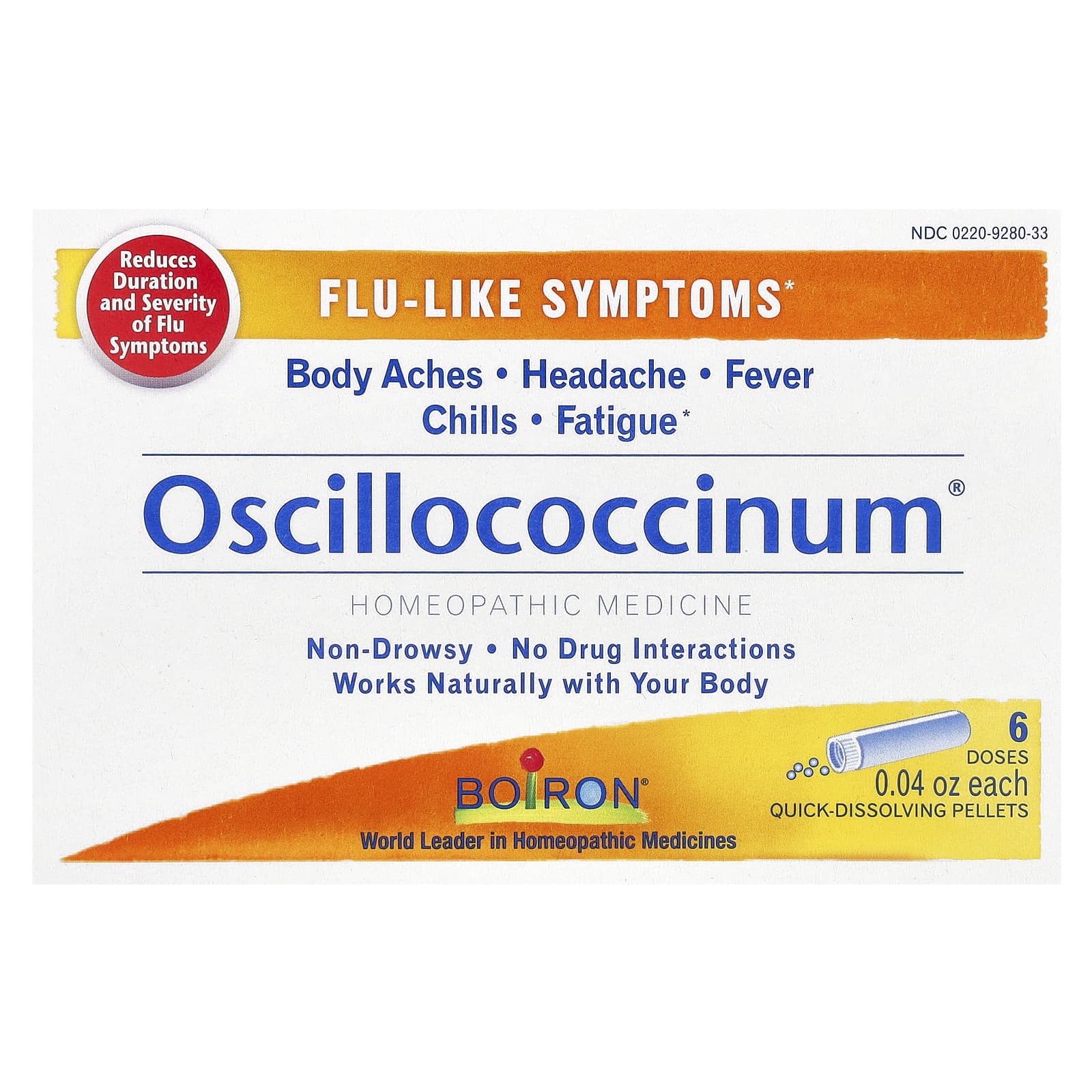 Boiron Oscillococcinum - Natural Relief from Flu Symptoms - Image 1