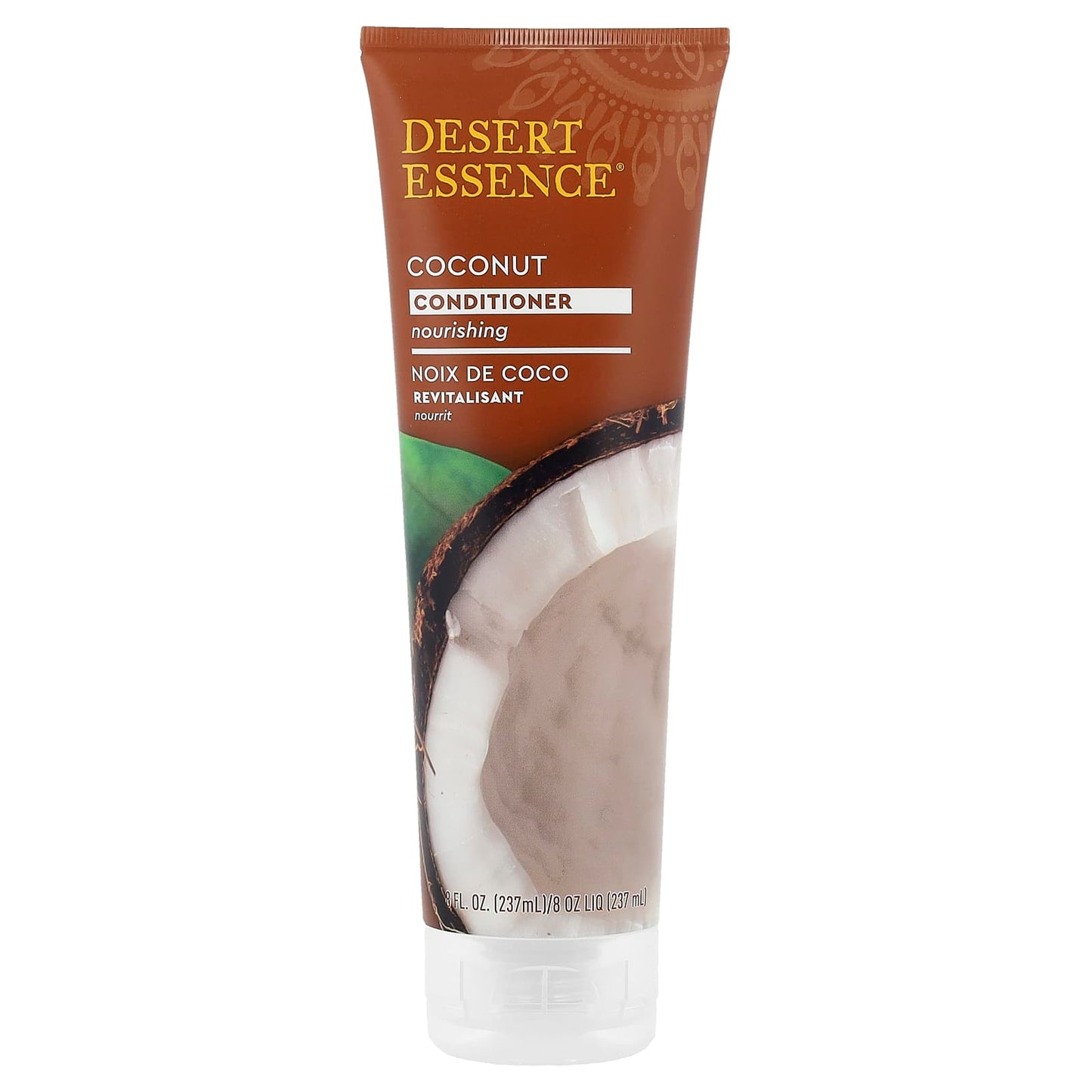 Desert Essence Coconut Conditioner, Nourishing & Cruelty-Free, 8 fl oz - Image 1