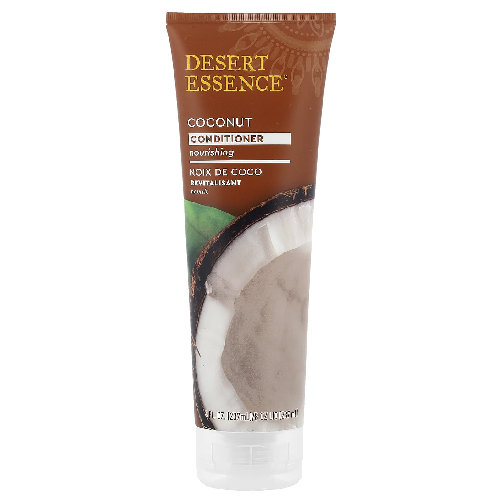 Desert Essence Coconut Conditioner, Nourishing & Cruelty-Free, 8 fl oz - Image 1