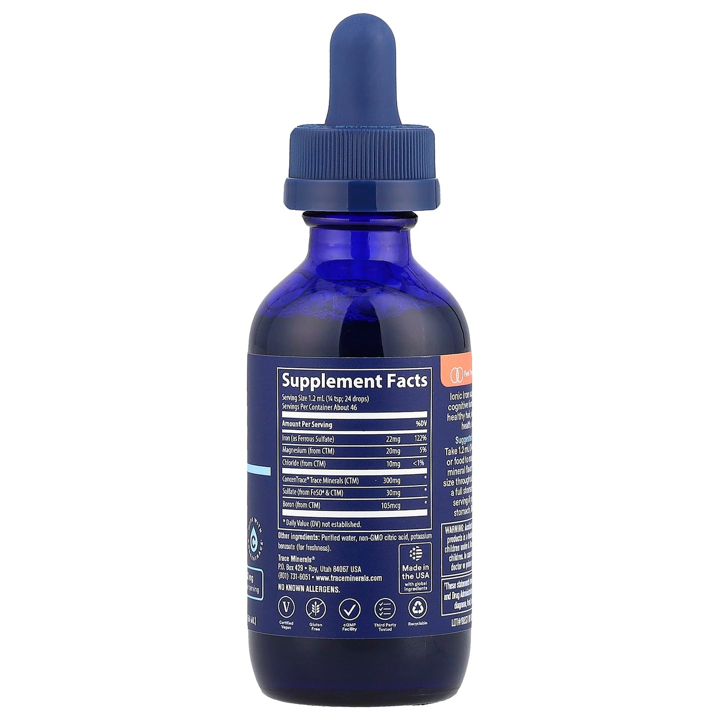 Trace, Ionic Iron, 1.9 fl oz (56 ml) - Image 2