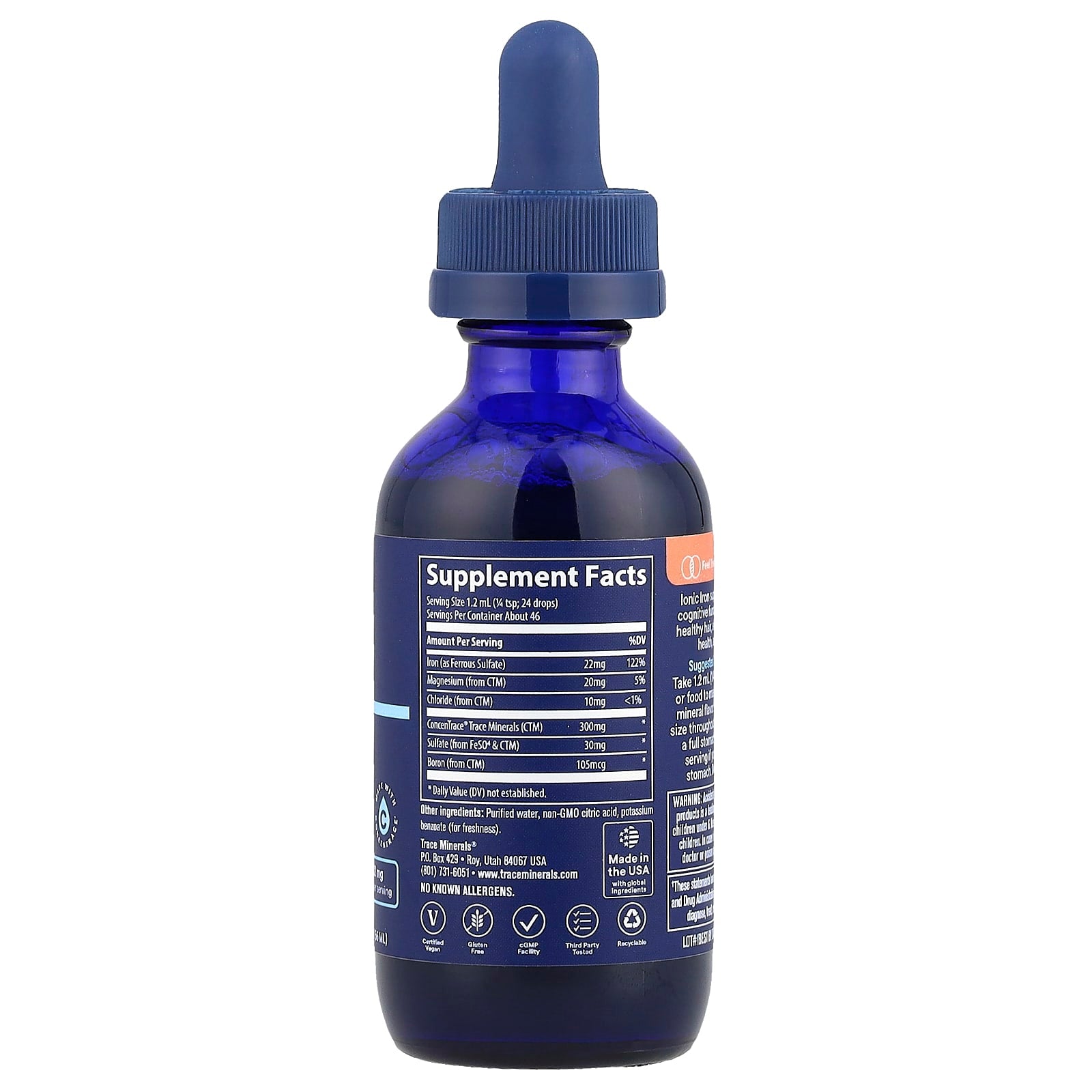 Trace, Ionic Iron, 1.9 fl oz (56 ml) - Image 2