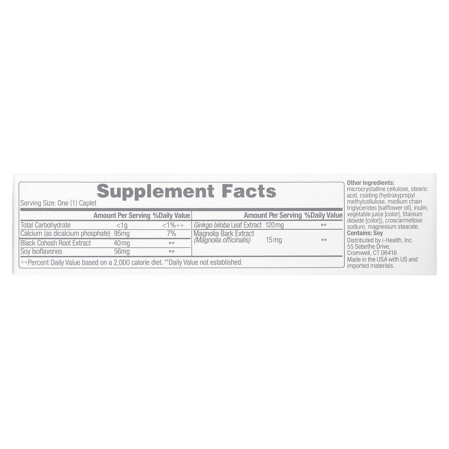 Menopause Relief with Estroven Mood Boost, 30 Caplets for Hot Flashes - Image 2