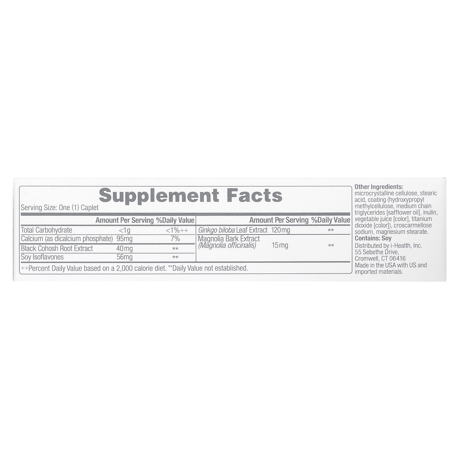 Menopause Relief with Estroven Mood Boost, 30 Caplets for Hot Flashes - Image 2