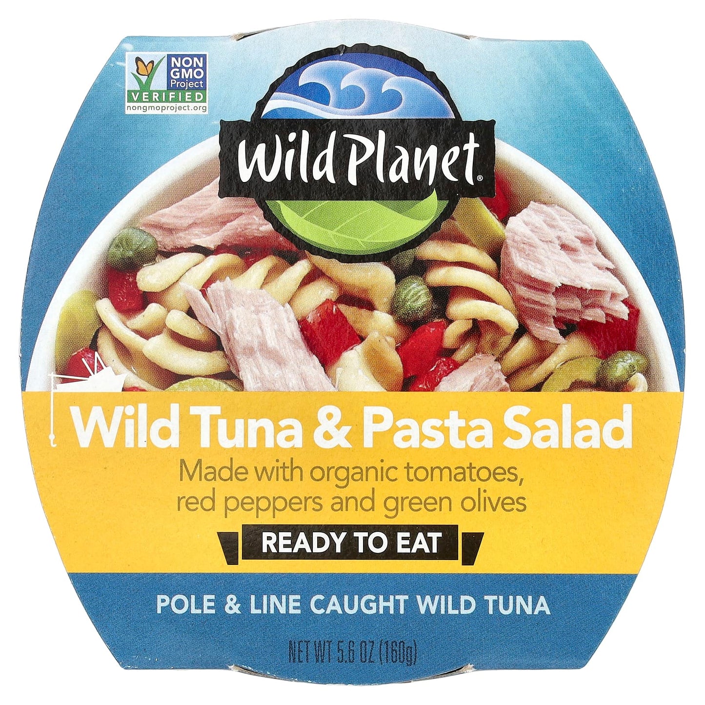 Wild Planet, Wild Tuna & Pasta Salad, 5.6 oz (160 g) - Image 1