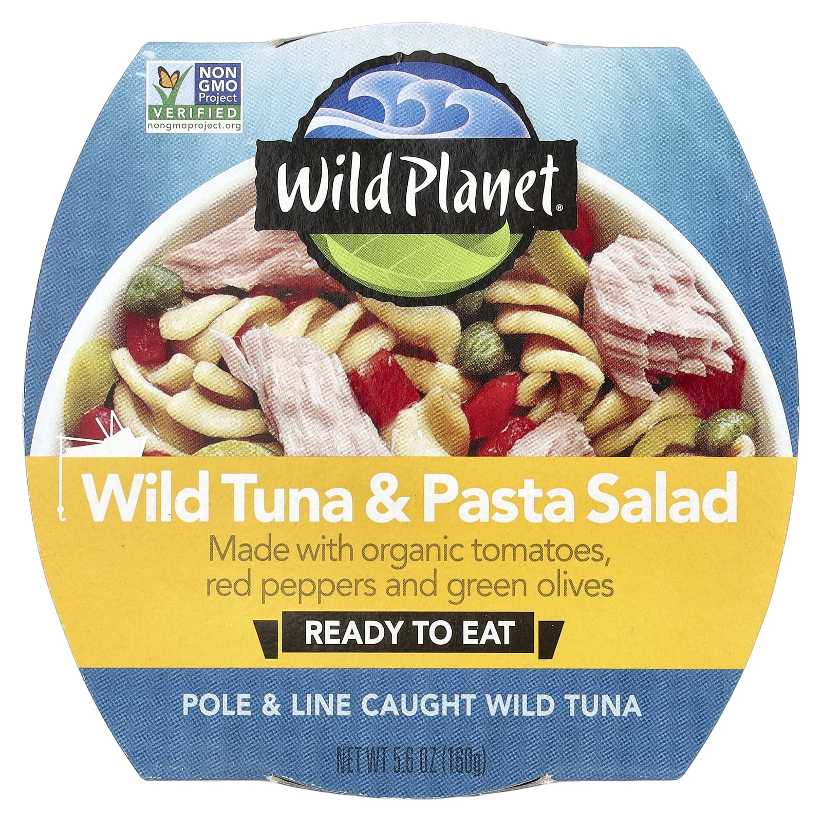 Wild Planet, Wild Tuna & Pasta Salad, 5.6 oz (160 g) - Image 1