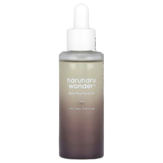 Boost Skin Radiance with Haruharu Wonder Black Rice Facial Oil, 1 fl oz - Image 1