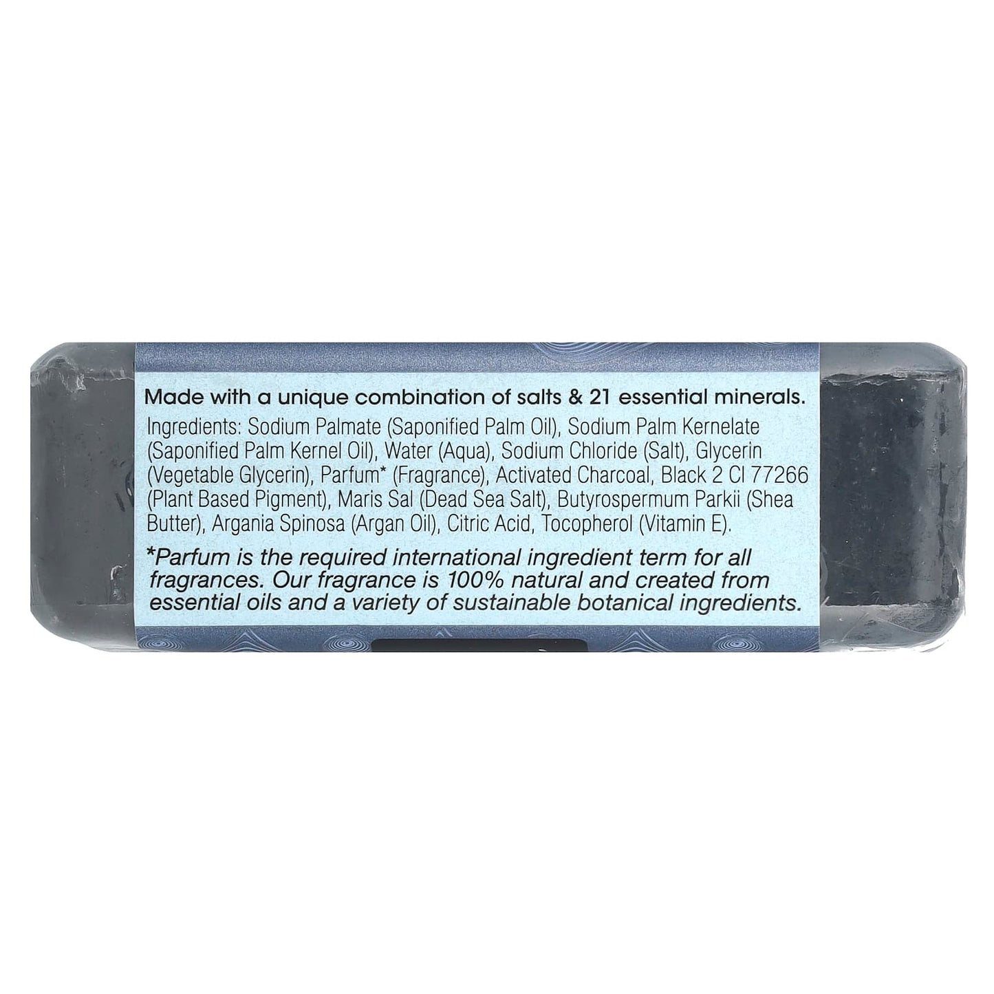 One with Nature, Dead Sea Mineral Soap Bar, Activated Charcoal, 7 oz (198 g) - Image 2