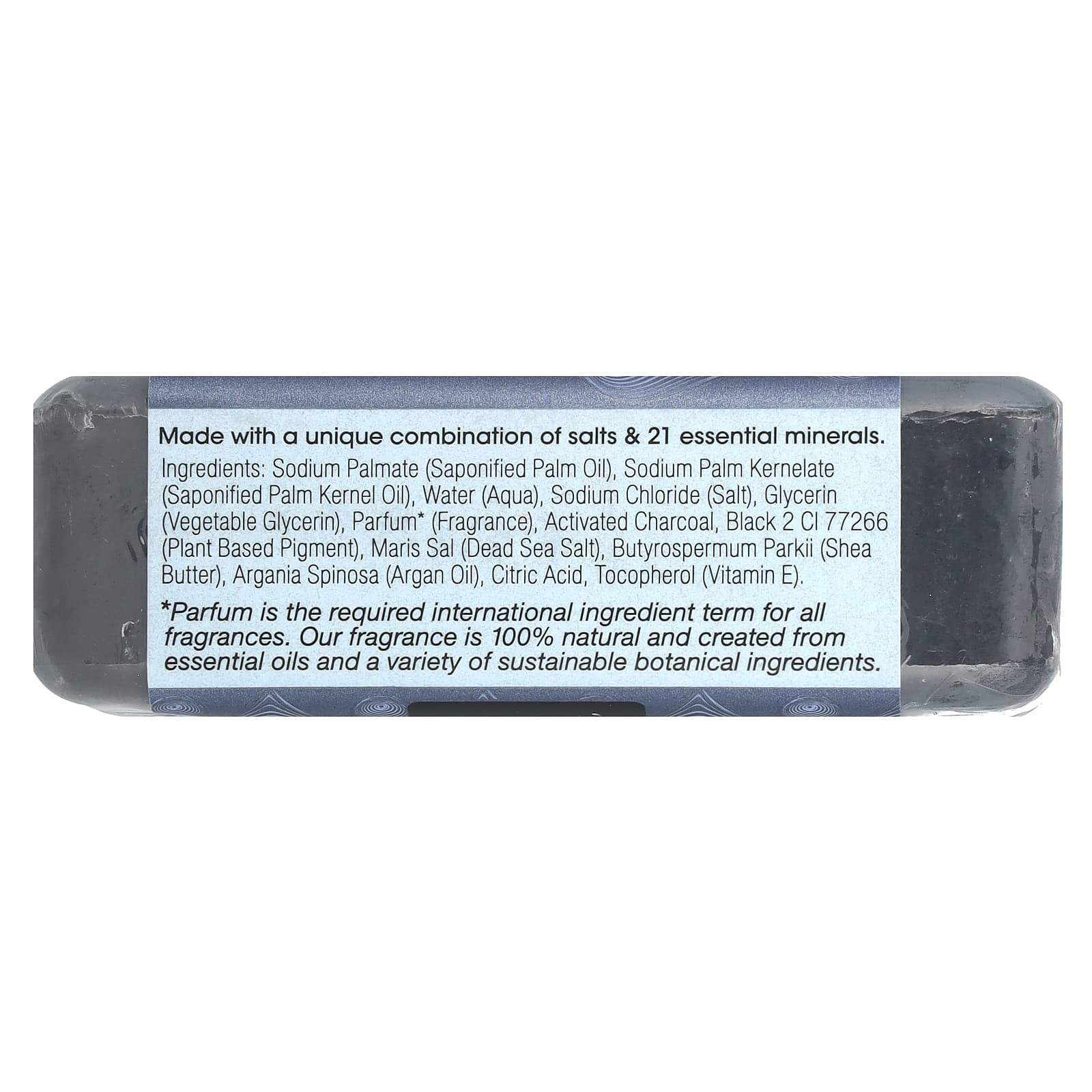 One with Nature, Dead Sea Mineral Soap Bar, Activated Charcoal, 7 oz (198 g) - Image 2