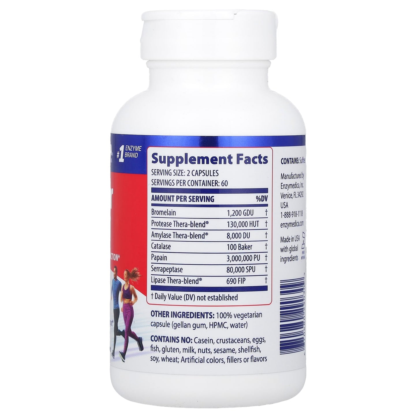 Repair Gold by Enzymedica - Joint & Muscle Relief, 120 Capsules - Image 2